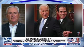 Rep. James Comer: an announcement next week about more disturbing findings regarding Joe Biden