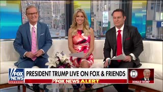 @POTUS wishes @FLOTUS a happy birthday on @foxandfriends.