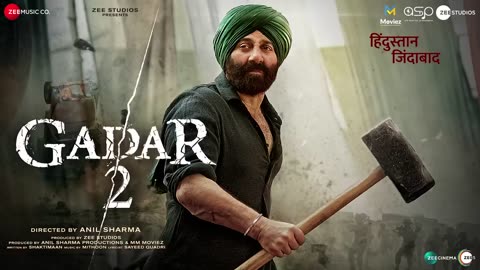 Gadar 2 movie song #musics # song # trend #trending #vedio