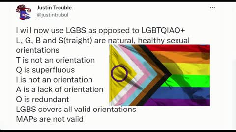 LGBS not LGBTQIAOPQRSTUVWXYZ