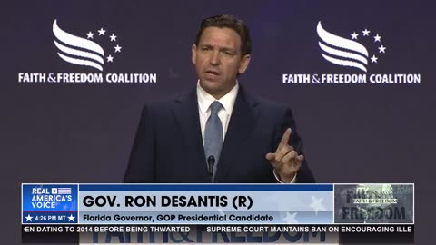 Ron DeSantis on Fighting Back against the Sexualization of Children