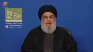 Hezbollah Leader Nasrallah WARNS ISRAEL that if they go to WAR with Lebanon,