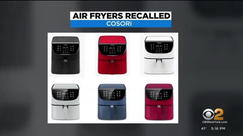 Consori recalls 2 million air fryers