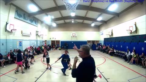 5th Grade Girls Basketball Danz Elementary Dolphins vs Red Smith Elementary Raptors 1 20 2017