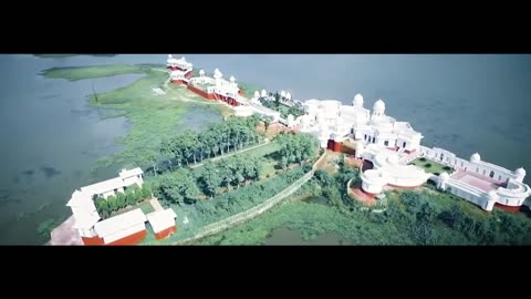 Neermahal Tripura II Drone shot||