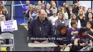 Angry Dad Confronts School Board About His Daughter Forced To Change In front of A Boy In Gym Class