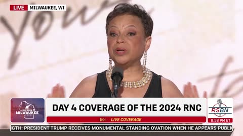 WATCH: Annette Albright at 2024 RNC in Milwaukee, WI - 7/18/2024