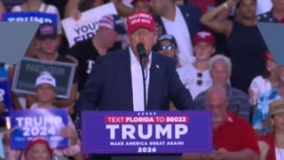 Donald Trump Hilariously Mocks Joe Biden at Florida Rally