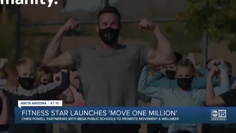 Fitness star launches 'Move One Million'