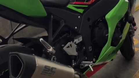 Kawasaki ZX10R Starting Exhaust Sound Note 🔥😱💯🏁 #viral #trending #soundnote #justforfun