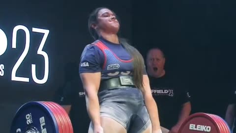 A new world record for Amanda Lawrence
