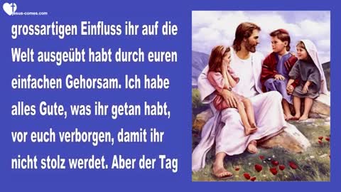 Die Welt verändert sich wegen euch... Jubelt! ❤️ Liebesbrief von Jesus Christus