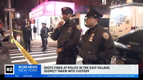 Police open fire on suspect in East Village
