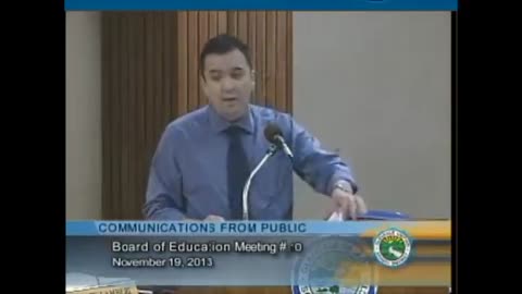 "Children are getting nosebleeds from the wireless technology" Father states to CA School Board