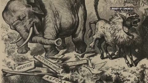 Why U.S. political parties use elephants and donkeys as mascots.mp4