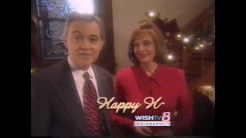 December 12, 1997 - WISH Anne Marie Tiernon Late News Promo & Christmas Bumper
