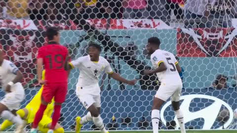 Kudus goals win the game! | Korea Republic v Ghana | FIFA World Cup Qatar 2022