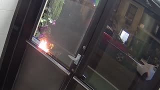NYPD seek information as pride flag set on fire outside Manhattan restaurant