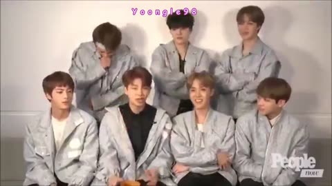 BTS sneezing video