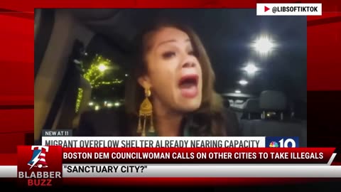 Boston Dem Councilwoman Calls On Other Cities To Take Illegals