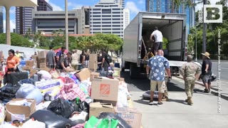 LOOK FOR THE HELPERS: Donated Supplies Pour into Maui After Devastating Wildfires