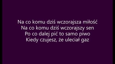 Na co komu dziś Lady Pank (tekst)