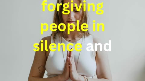 Psychology says, forgiving people in silence and never speaking to them again is a form of selfcare.