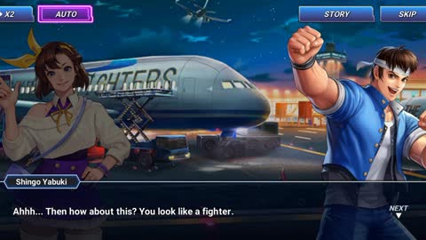 king of fighters all star