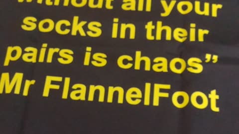 Mr FlannelFoot t-shirts 🧦😍🧦