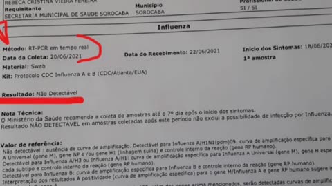 Rebeca Cristina - Morte pela vacina - Infarto Fulminante