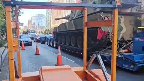 Heavy Military Equipment in DC