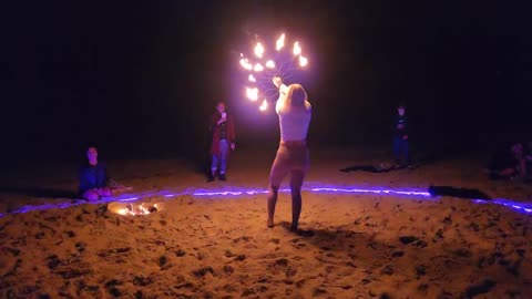 Drum circle and fire shows, every Sunday @ Surfside, next to the life guard station on 85th #drums