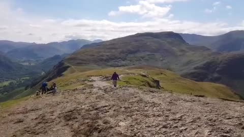 360 View Summit : Catbells , Cumbria UK