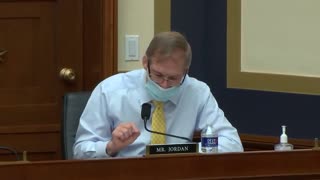 Jim Jordan Rails Against Big Tech Censorship in House Hearing