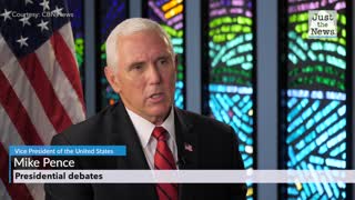 Vice President Pence discusses the Presidential debates