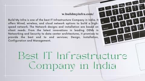 Top IT Infrastructure service provider in India