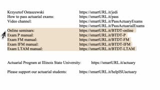 Exam LTAM exercise for October 21, 2021