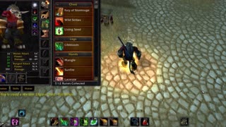 Druid Rune 7 Idol of Wild Strikes World of Warcraft Classic Season of Discovery