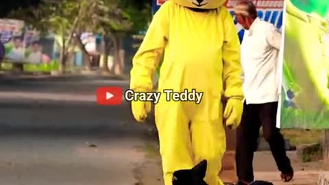 😂🤣Crazy_Teddy_vs_Scary_Dog_😂🤣_#shorts__#teddy_bear fanny panda video