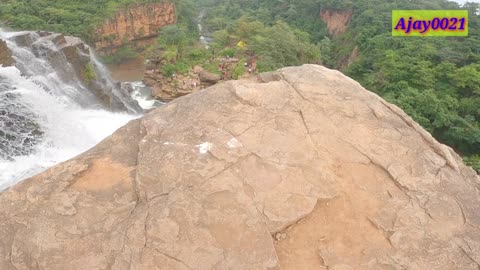 Thirathgarh Waterfall Top