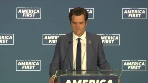 Matt Gaetz: "There Is A Corrupt Coalition On The Right"