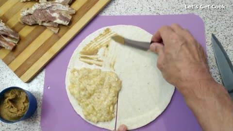 Apitizer Easy Tortilla wrape recipe