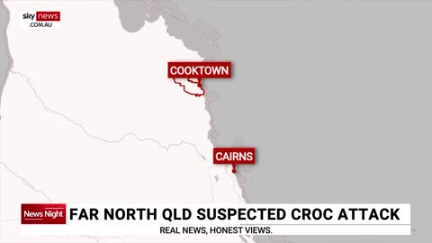 🐊💢 Crocodile Attack in North Queensland