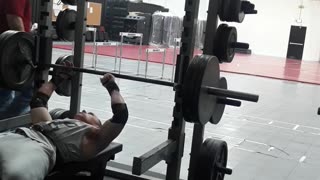 Bench Max 2024 - 315 lbs. warm-up