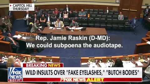 Girl Fight Up in Congress - Fake Eyelashes to Butch Body