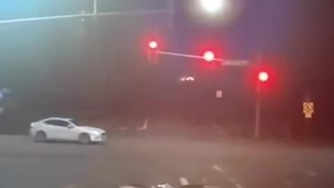 Driver Goes 100 Mph Through Red Light😱 #shorts