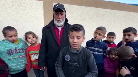 Gaza boy tells of his family killed by Israeli strike
