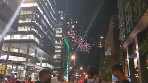 Habs fans light up fireworks after Game 6 win on June 24