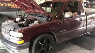 Boosted 2000 Silverado dyno