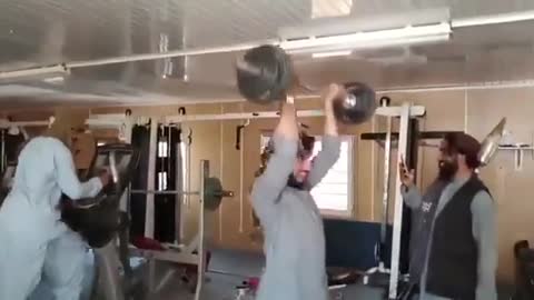 BARBARIC Taliban Do Not Understand How Gym Equipment Works!